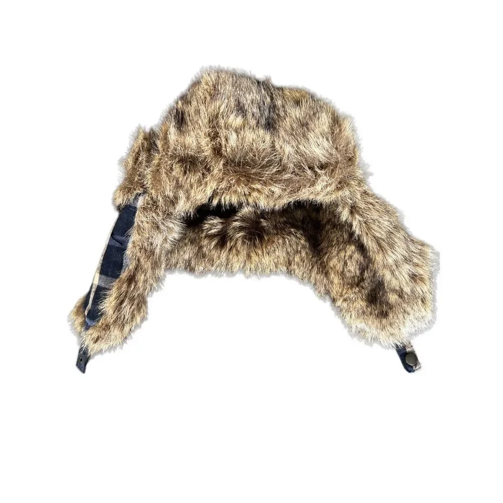 Levi’s plaid traper hat